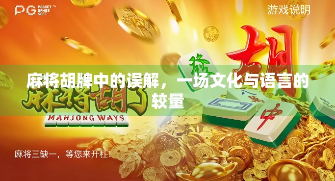 麻将胡牌中的误解,一场文化与语言的较量 麻将胡牌中的误解,一场文化与语言的较量